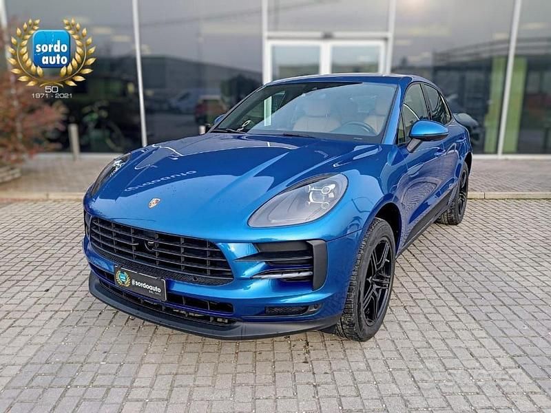 Blu Usata 2020 Porsche Macan SUV | 44.300 € (Super prezzo) - Immagine 1/4