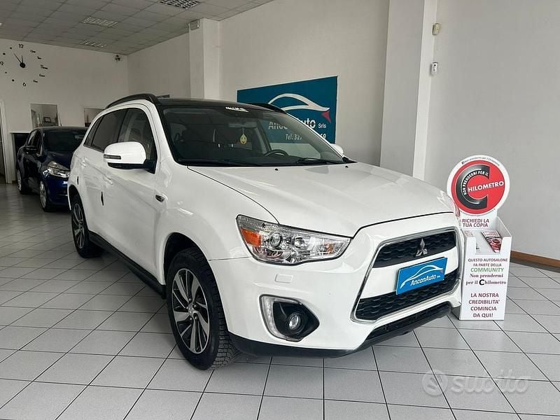 Usata Mitsubishi ASX 150 CV (110 kW) 2015 Bianco SUV