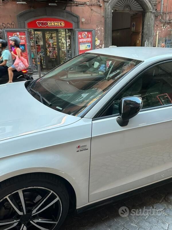 Usata Audi A3 2014 Bianco Berlina