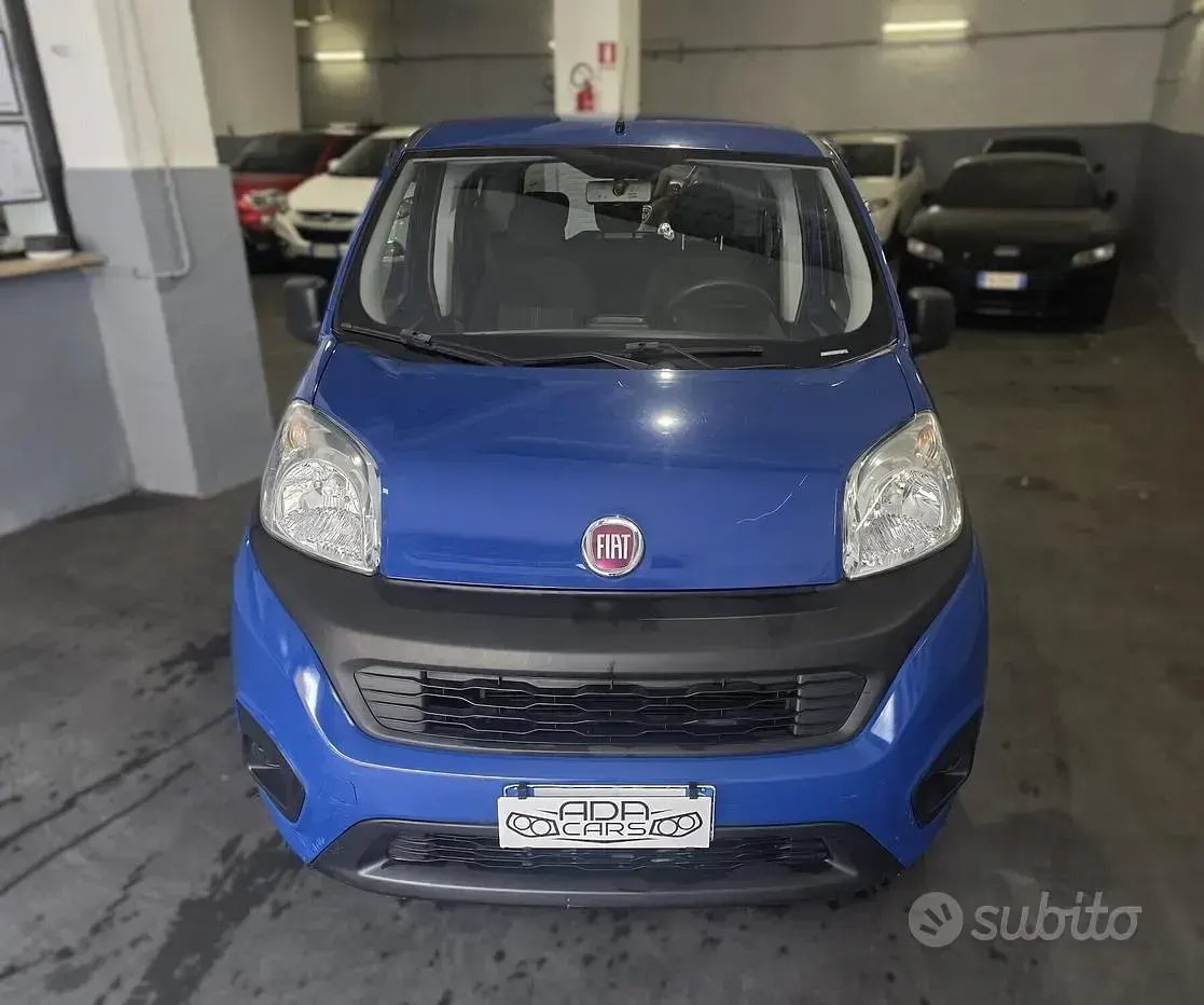 Gebraucht Fiat Qubo Trekking 70 PS (51 kW) 2018 Blau Van / Kleinbus