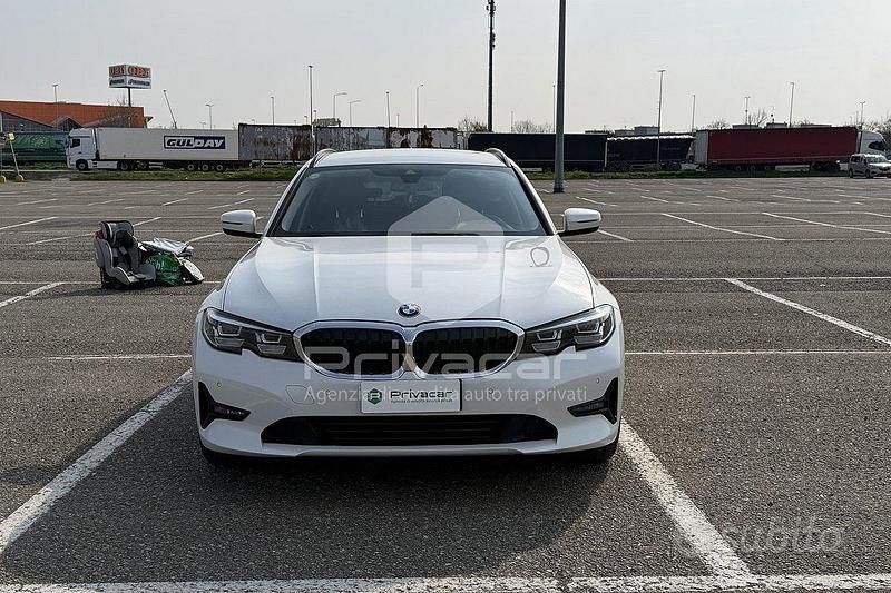 Usata BMW 320 Advantage 190 CV (139 kW) 2019 Bianco Station wagon