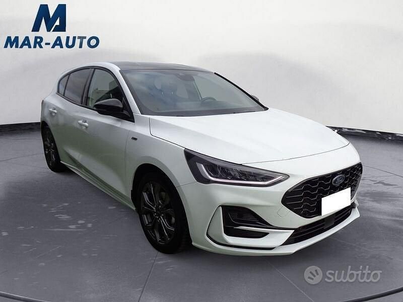 Usata Ford Focus ST-Line 125 CV (91 kW) 2023 Bianco Berlina