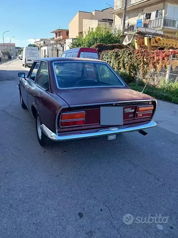 Usata Fiat Coupé Sport 110 CV (80 kW) 1970 Rosso Coupé