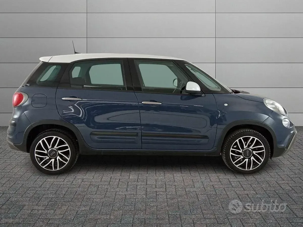 Usata Fiat 500L Cross 95 CV (69 kW) 2019 Blu Monovolume