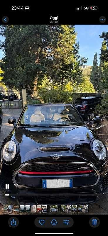 Usata Mini John Cooper Works Cabriolet 231 CV (169 kW) 2016 Nero Cabrio