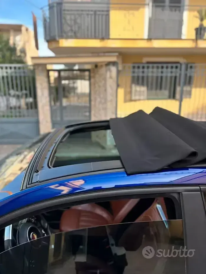 Usata Abarth 500C 165 CV (121 kW) 2017 Bluazzurro Cabrio