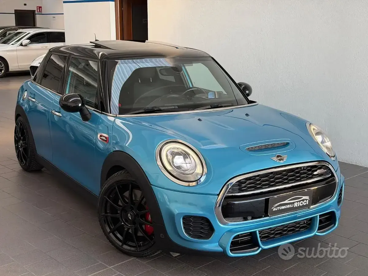 Usata Mini Cooper S 192 CV (141 kW) 2015 Blu/azzurro Utilitaria
