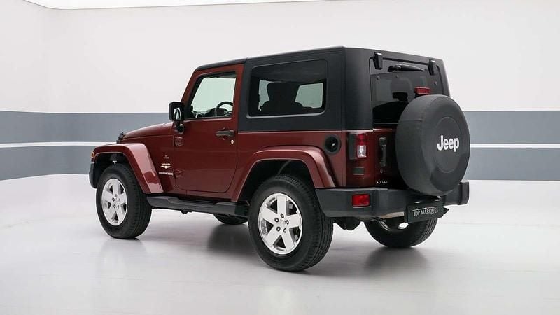 Usata Jeep Wrangler Sahara 177 CV (130 kW) 2009 Rosso metallizzato SUV