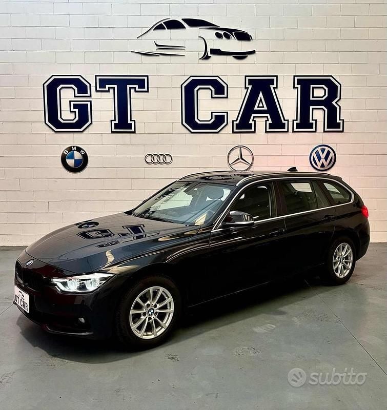 Usata BMW 316 Advantage 116 CV (85 kW) 2016 Nero Station wagon