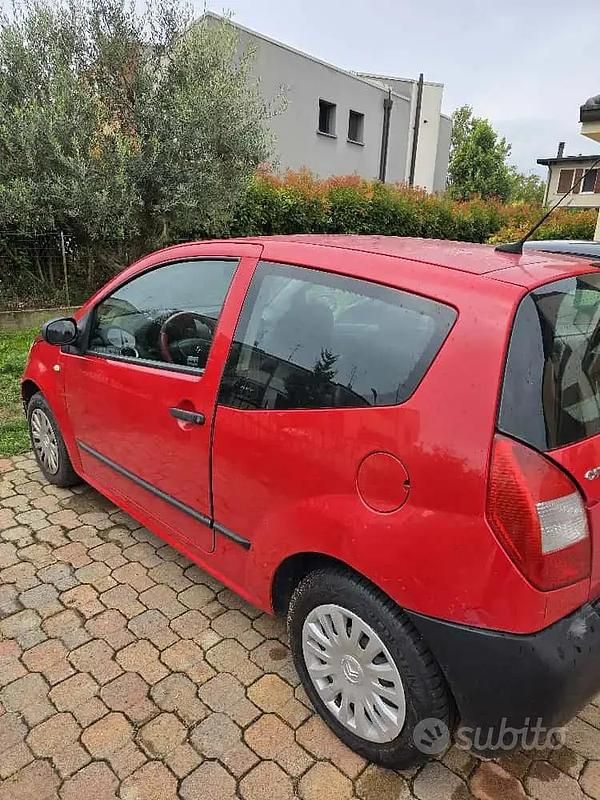 Usata Citroën C2 2006 Rosso Utilitaria
