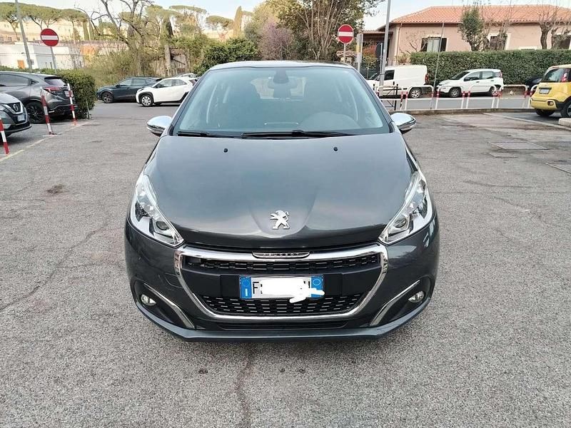 Usata Peugeot 208 Allure 82 CV (60 kW) 2017 Grigio Utilitaria