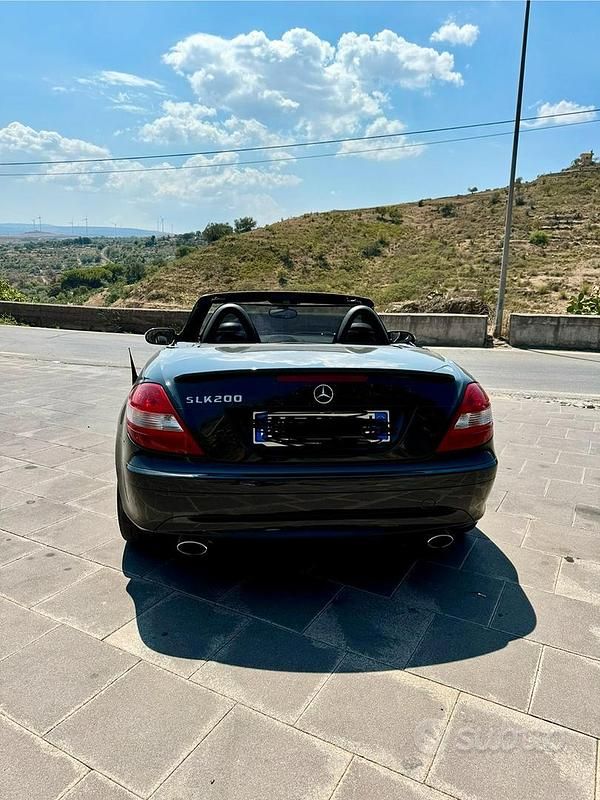 Usata Mercedes SLK200 2006 Nero Cabrio