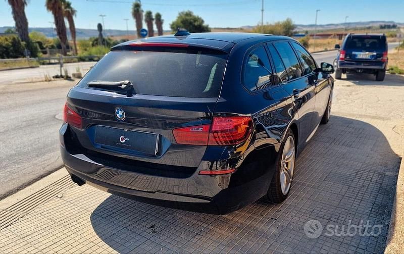 Usata BMW 525 M Sport 218 CV (160 kW) 2014 Blu Station wagon