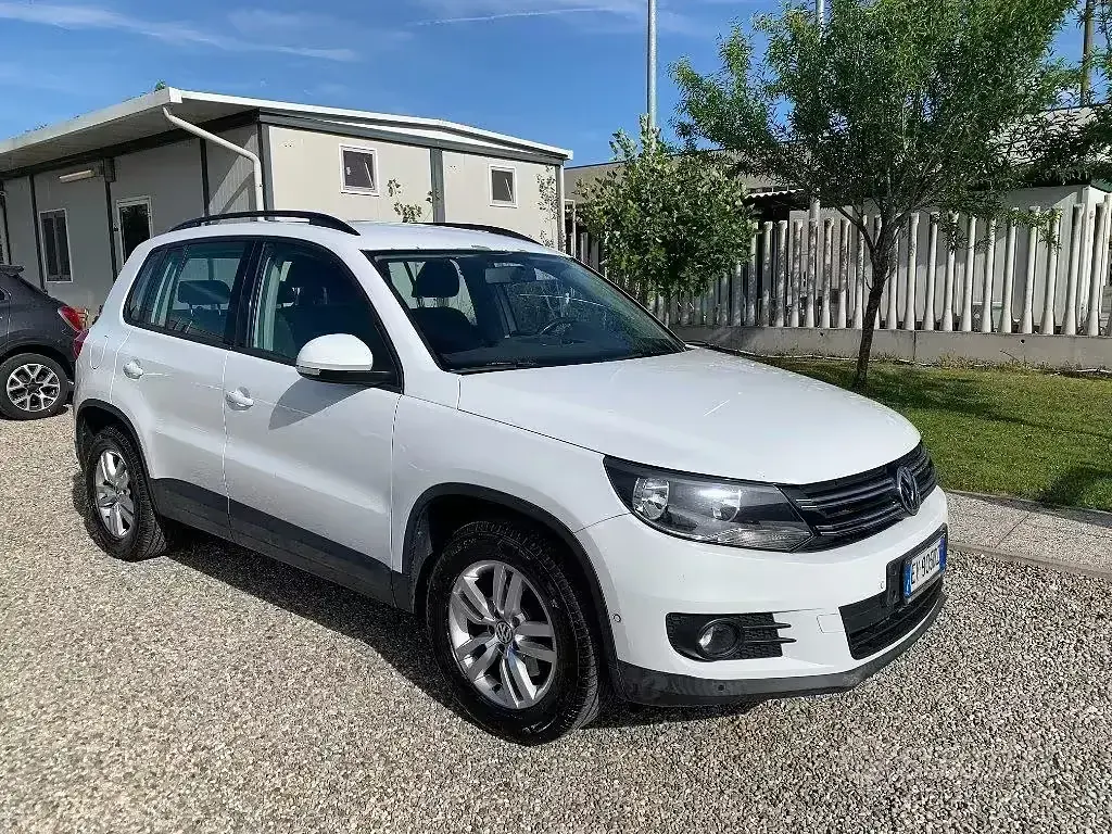 Usata VW Tiguan Trendline 122 CV (89 kW) 2014 Bianco SUV