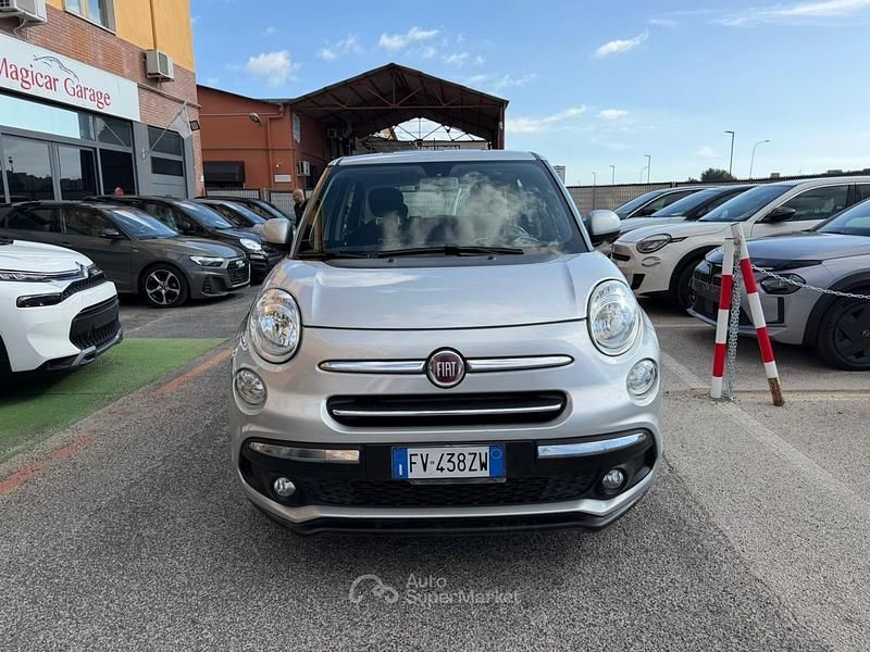 Usata Fiat 500L Lounge 95 CV (69 kW) 2018 Argento Monovolume