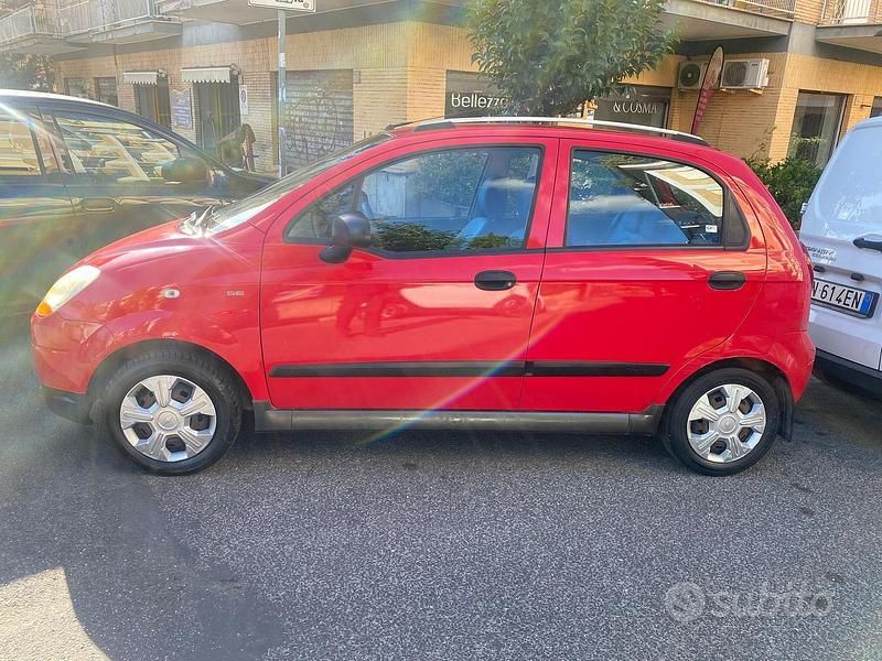 Usata Chevrolet Matiz 63 CV (46 kW) 2007 Rosso Utilitaria