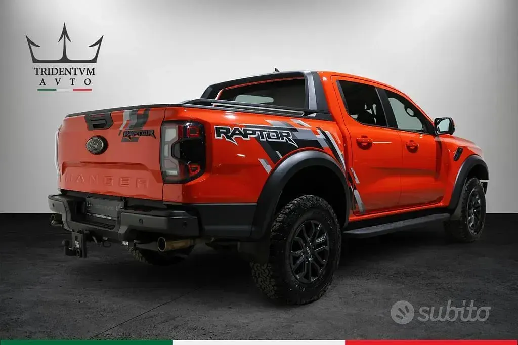 Usata Ford Ranger Raptor 292 CV (214 kW) 2023 Giallo Pick-up