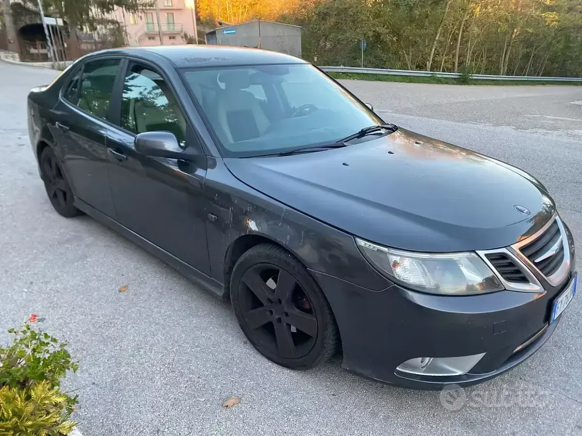 Usata Saab 9-3 150 CV (110 kW) 2008 Grigio Berlina