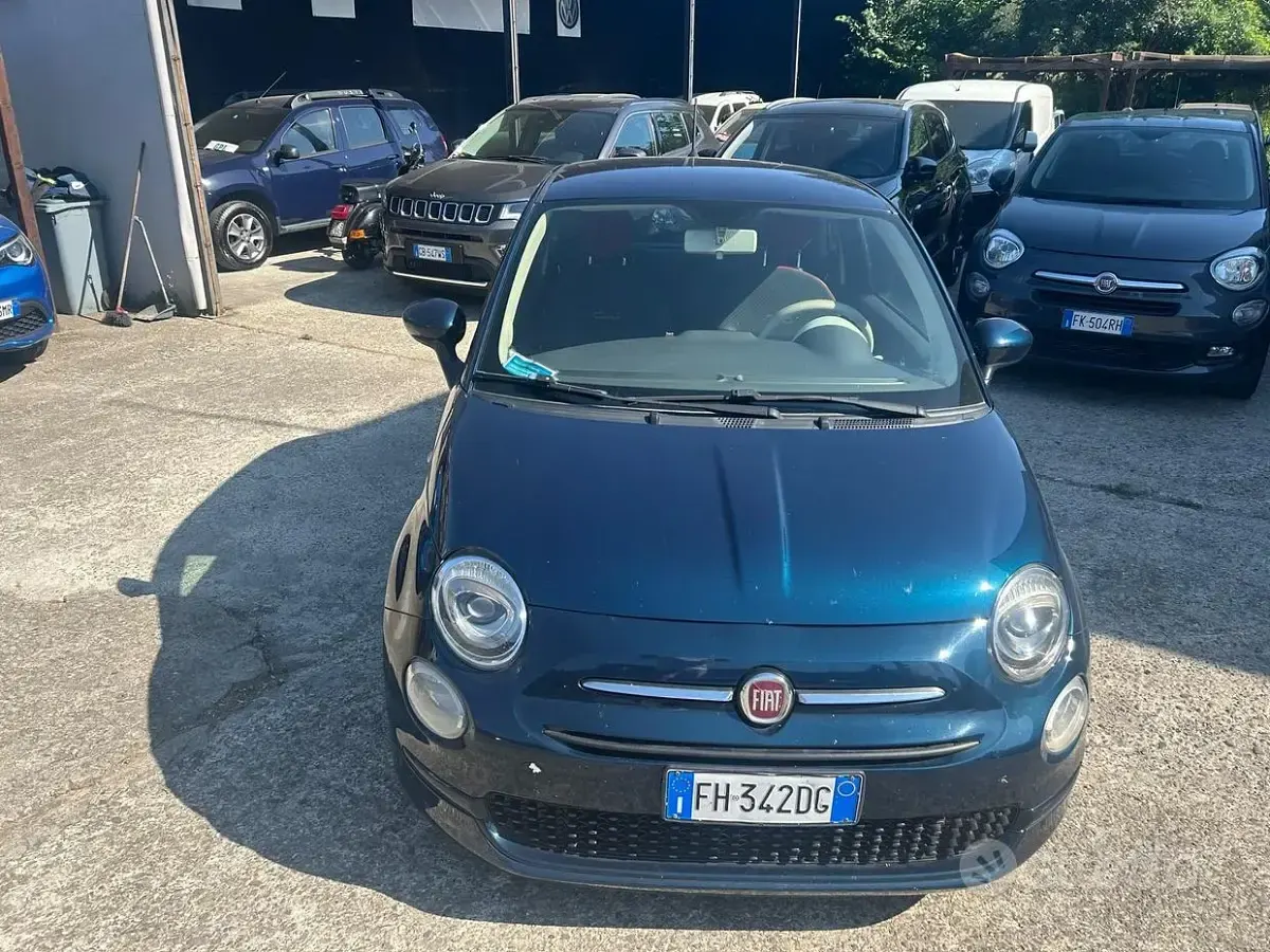 Usata Fiat 500 Pop 69 CV (50 kW) 2017 Bluazzurro Berlina