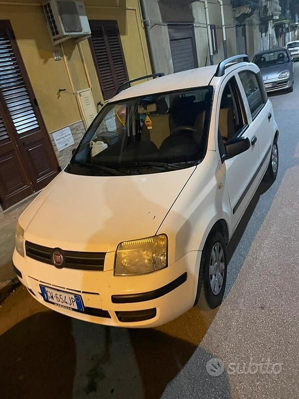 Usata Fiat Panda 2009 Bianco Utilitaria