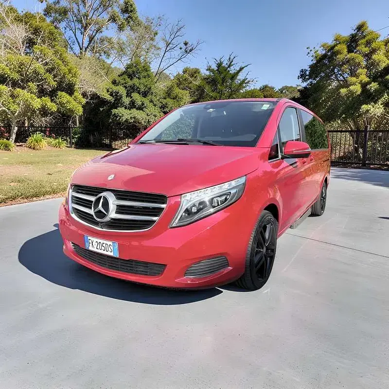 Usata Mercedes V250 Avantgarde 190 CV (139 kW) 2017 Rosso Monovolume