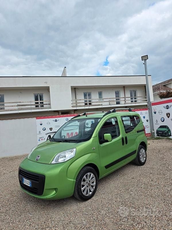 Usata Fiat Qubo Dynamic 75 CV (55 kW) 2015 Verde Monovolume