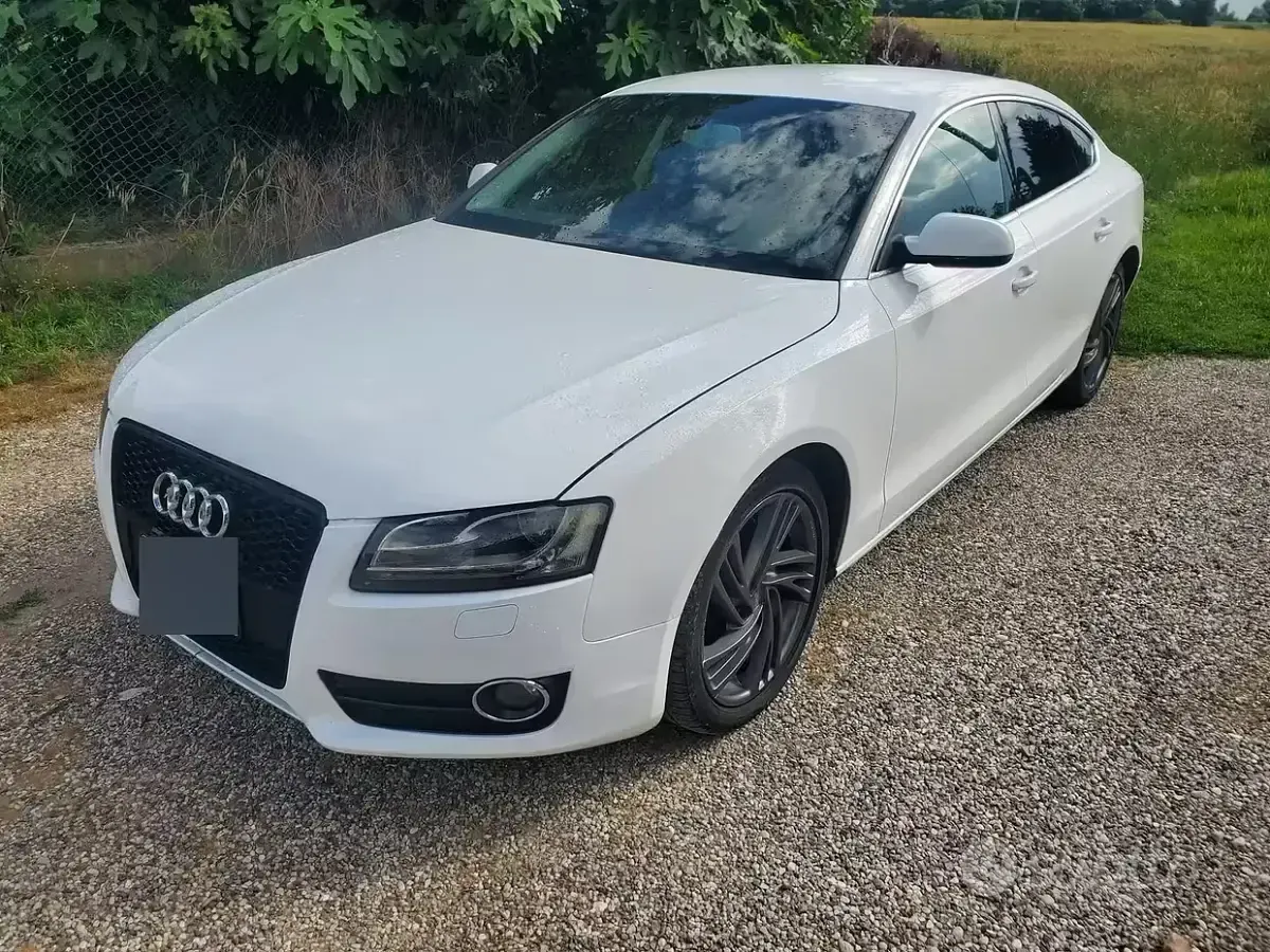 Usata Audi A5 170 CV (125 kW) 2011 Bianco Coupé