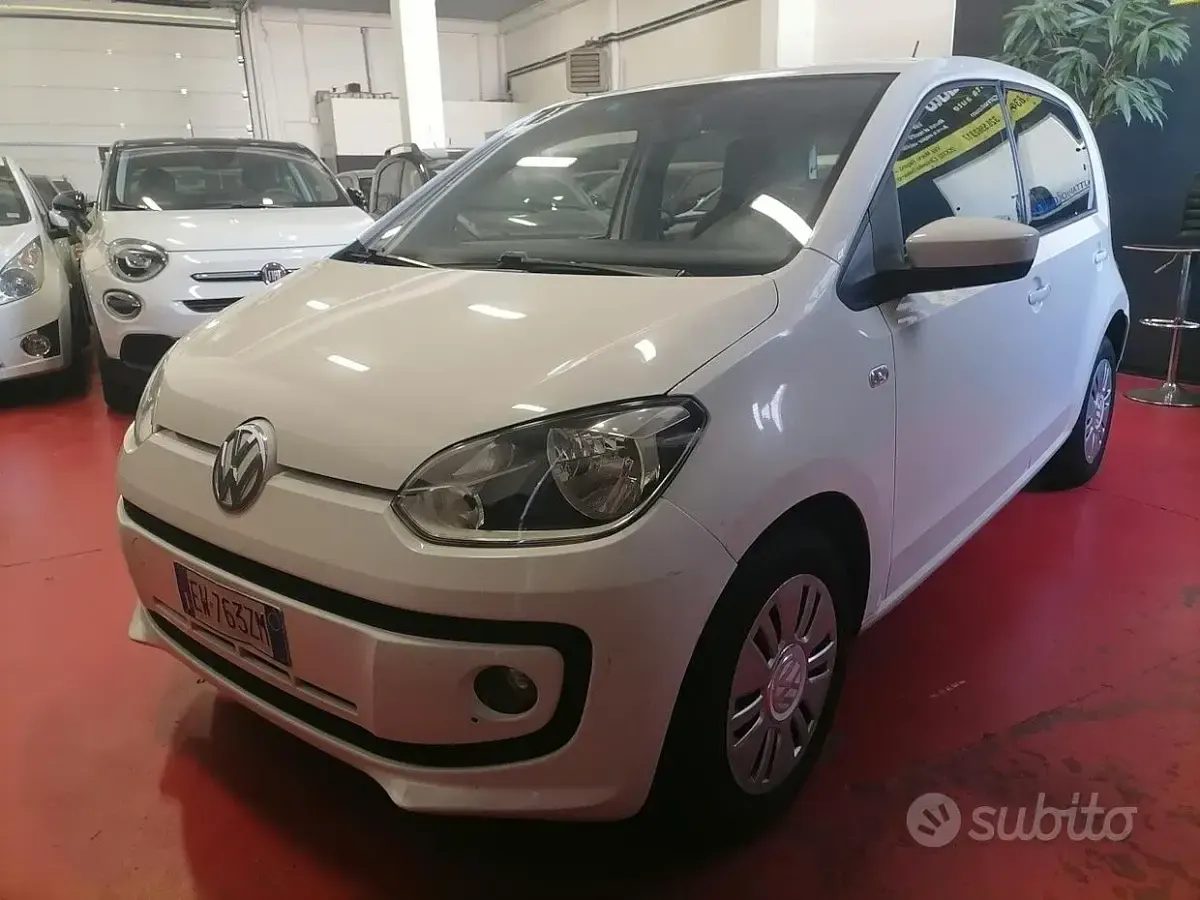 Usata VW up! Move 68 CV (50 kW) 2014 Bianco Utilitaria