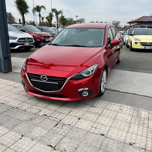 Usata Mazda 3 Exceed 150 CV (110 kW) 2016 Rosso Berlina