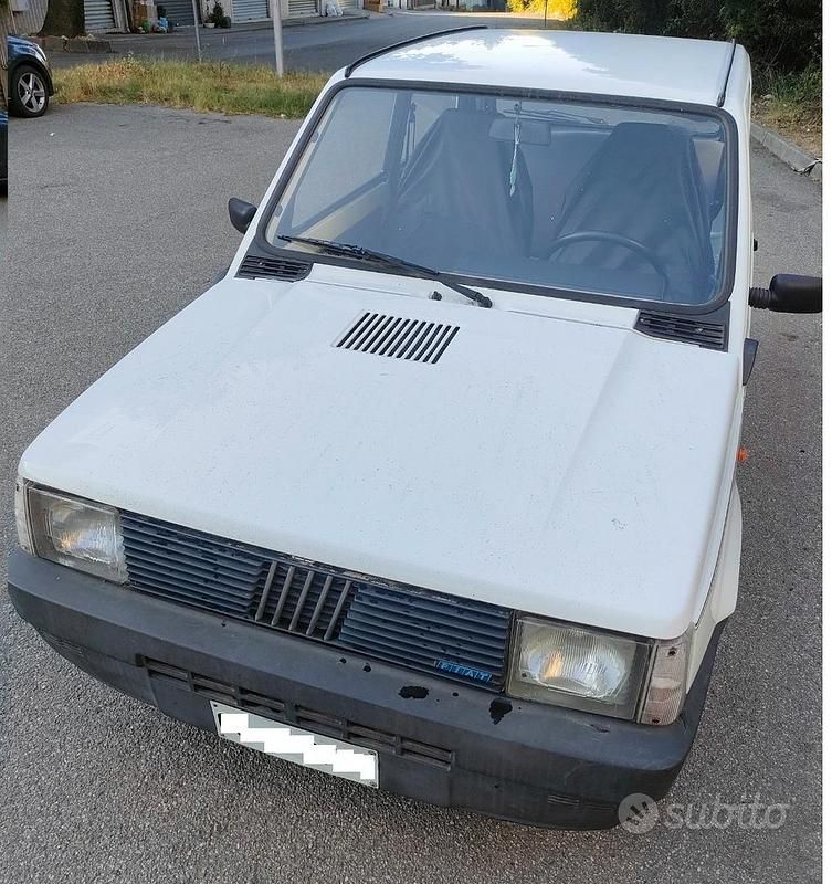 Bianco Usata 1990 Fiat Panda Young Due volumi | 2400 € - Immagine 1/4