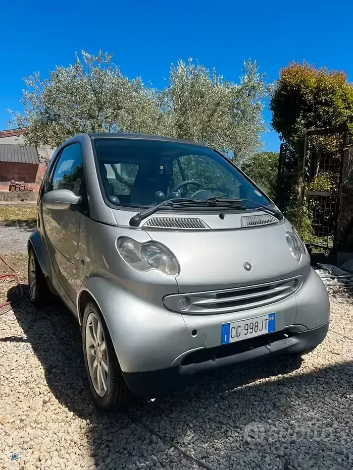 Begagnad Smart ForTwo Cabrio Passion 41 HK (30 kW) 2004 Grå Cab