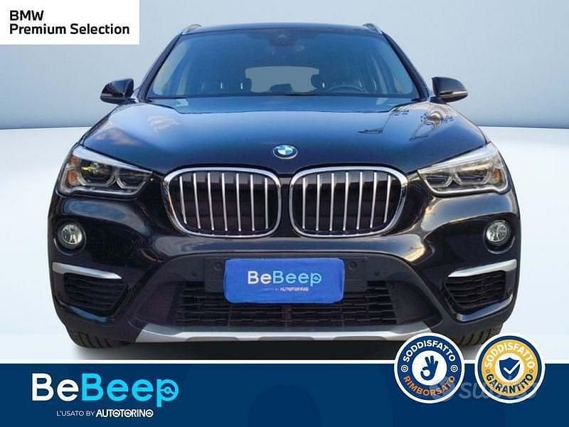 Usata BMW X1 xLine 150 CV (110 kW) 2018 Nero metallizzato SUV