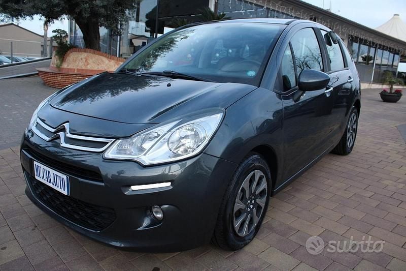Usata Citroën C3 Seduction 68 CV (50 kW) 2015 Grigio Utilitaria