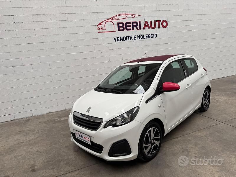 Usata Peugeot 108 69 CV (50 kW) 2015 Bianco Utilitaria