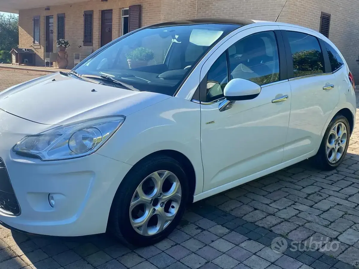 Usata Citroën C3 68 CV (50 kW) 2011 Bianco Berlina