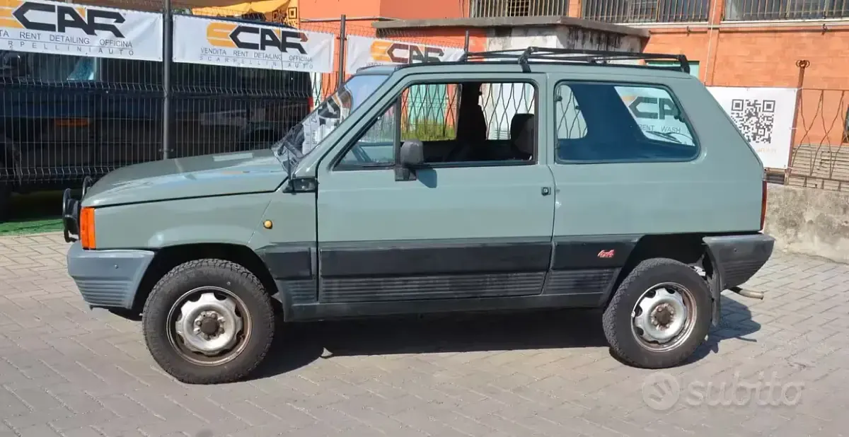 Usata Fiat Panda 4x4 48 CV (35 kW) 1987 Grigio Utilitaria
