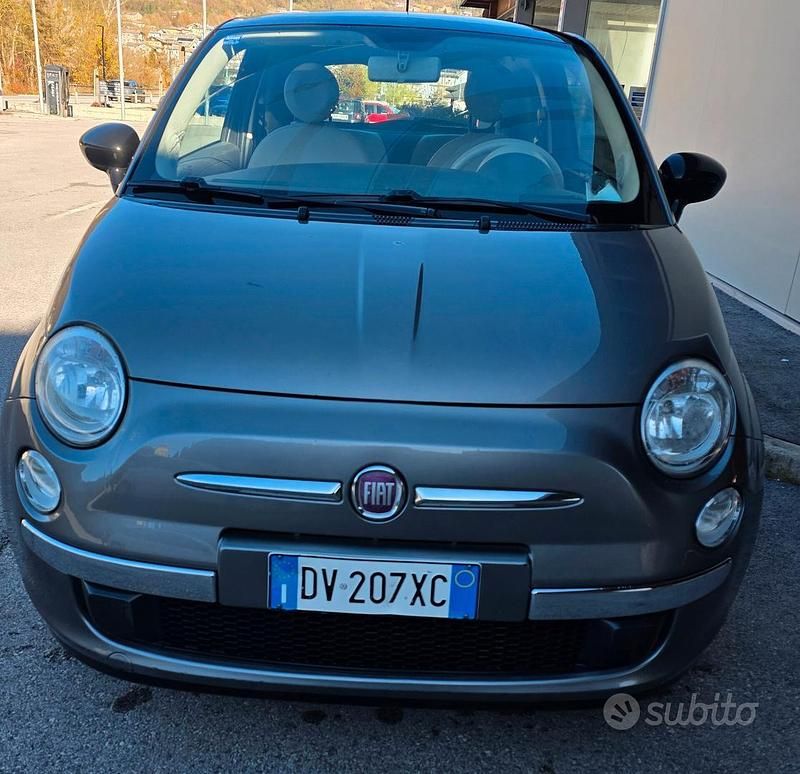 Grigio Usata 2009 Fiat 500 Tre volumi | 4450 € (Ottimo prezzo) - Immagine 1/4
