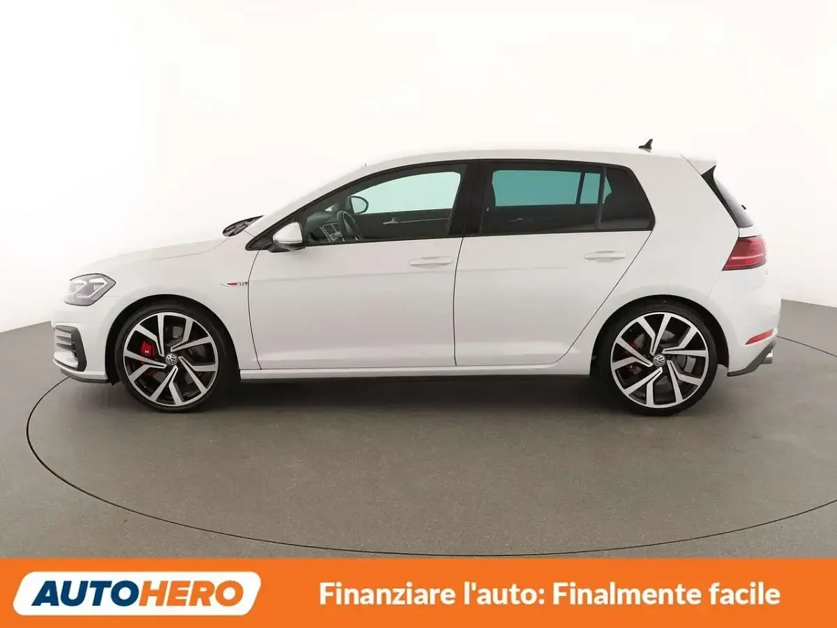 Usata VW Golf VII GTI 245 CV (180 kW) 2019 Bianco Berlina