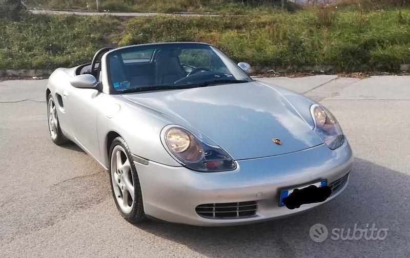 Usata Porsche 986 Boxster 1998 Grigio Cabrio