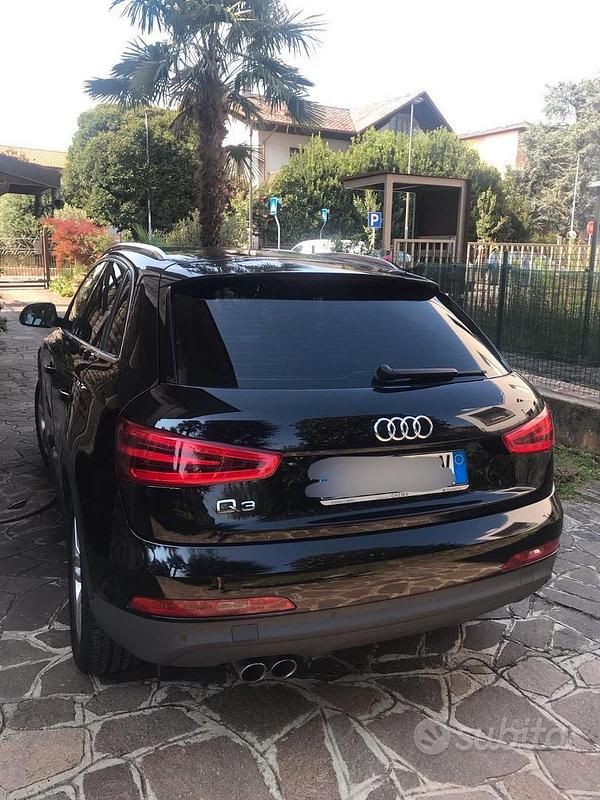 Usata Audi Q3 Advanced Plus 177 CV (130 kW) 2012 Nero SUV