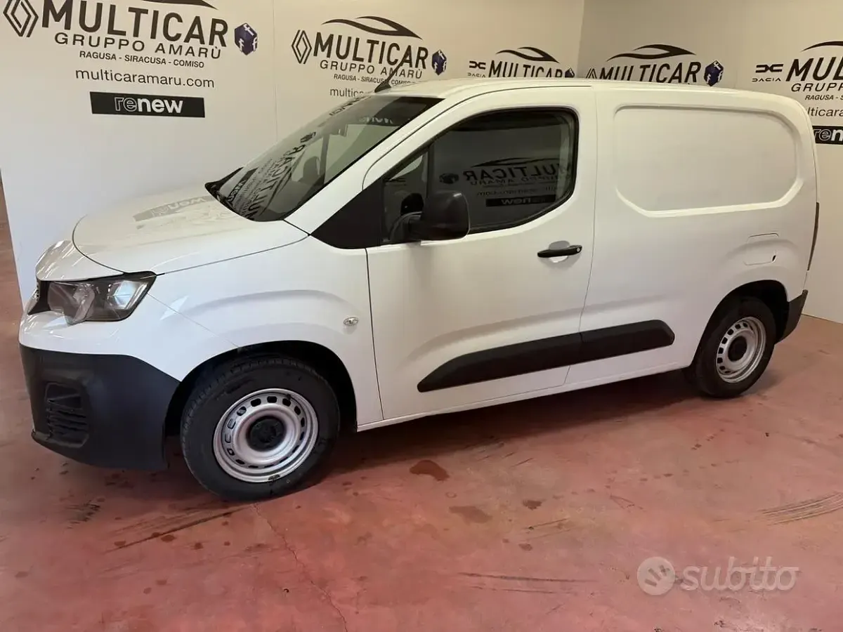Usata Peugeot Partner S 102 CV (75 kW) 2020 Bianco Monovolume