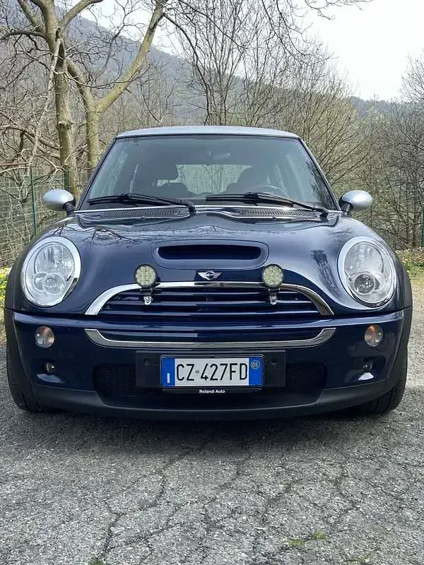 Usata Mini Cooper S 170 CV (125 kW) 2005 Blu Utilitaria
