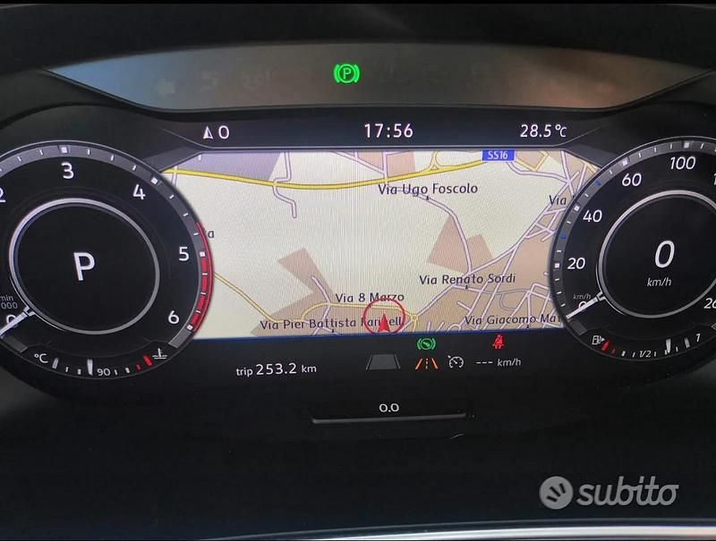 Usata VW Tiguan 150 CV (110 kW) 2018 Nero SUV