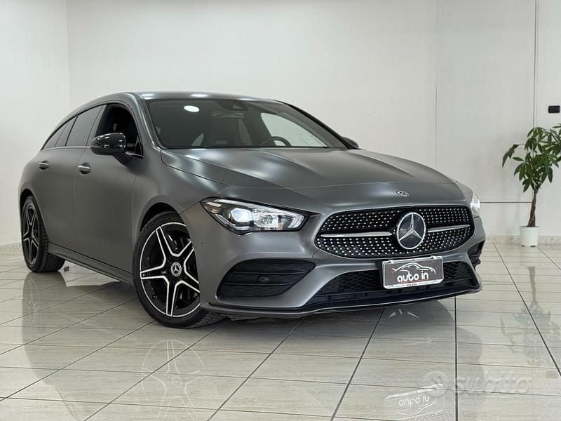 Usata Mercedes CLA200 Premium 150 CV (110 kW) 2020 Grigio Station wagon