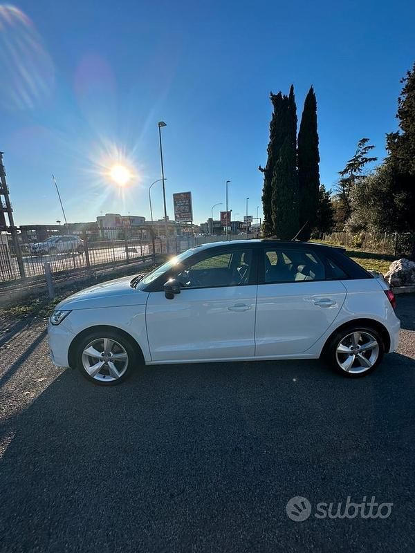Usata Audi A1 Sportback Sport 116 CV (85 kW) 2015 Bianco Utilitaria