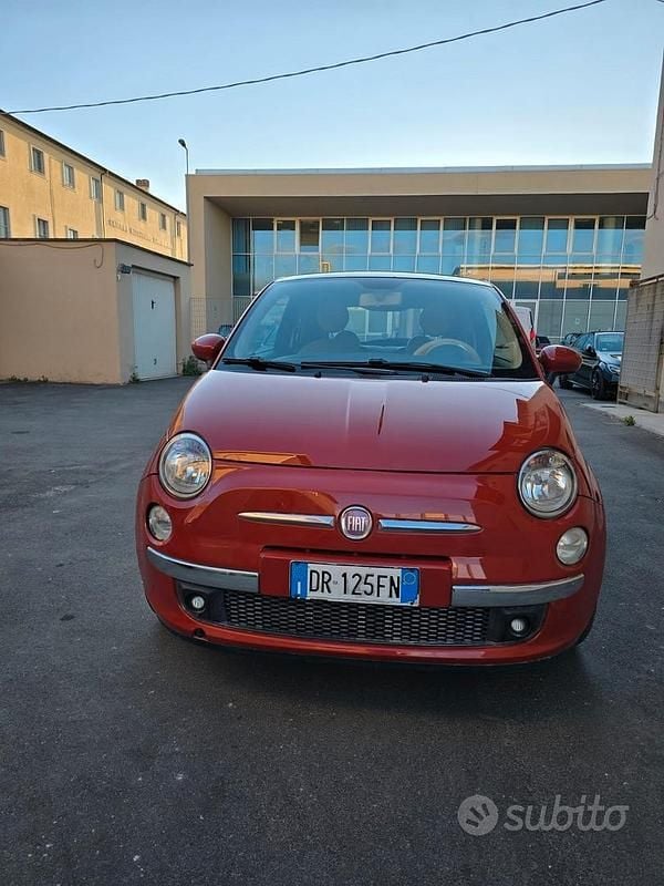Usata Fiat 500 69 CV (50 kW) 2008 Rosso Berlina