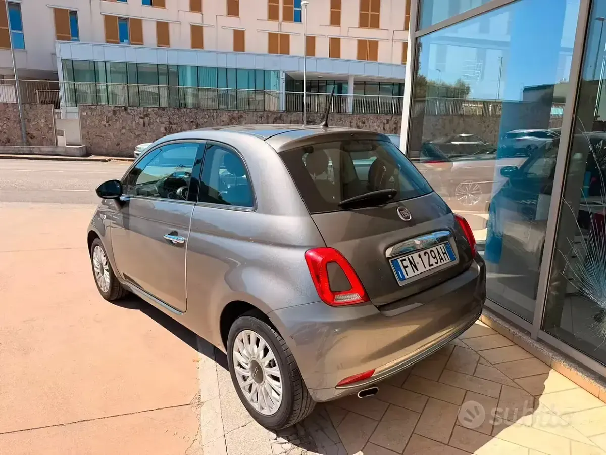 Usata Fiat 500 Lounge 69 CV (50 kW) 2019 Grigio Berlina