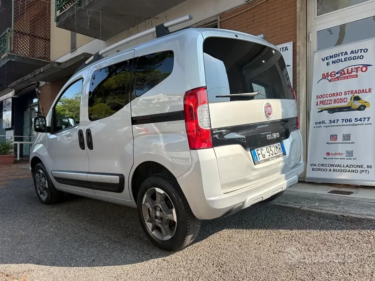 Usata Fiat Qubo Trekking 80 CV (58 kW) 2016 Grigio Monovolume