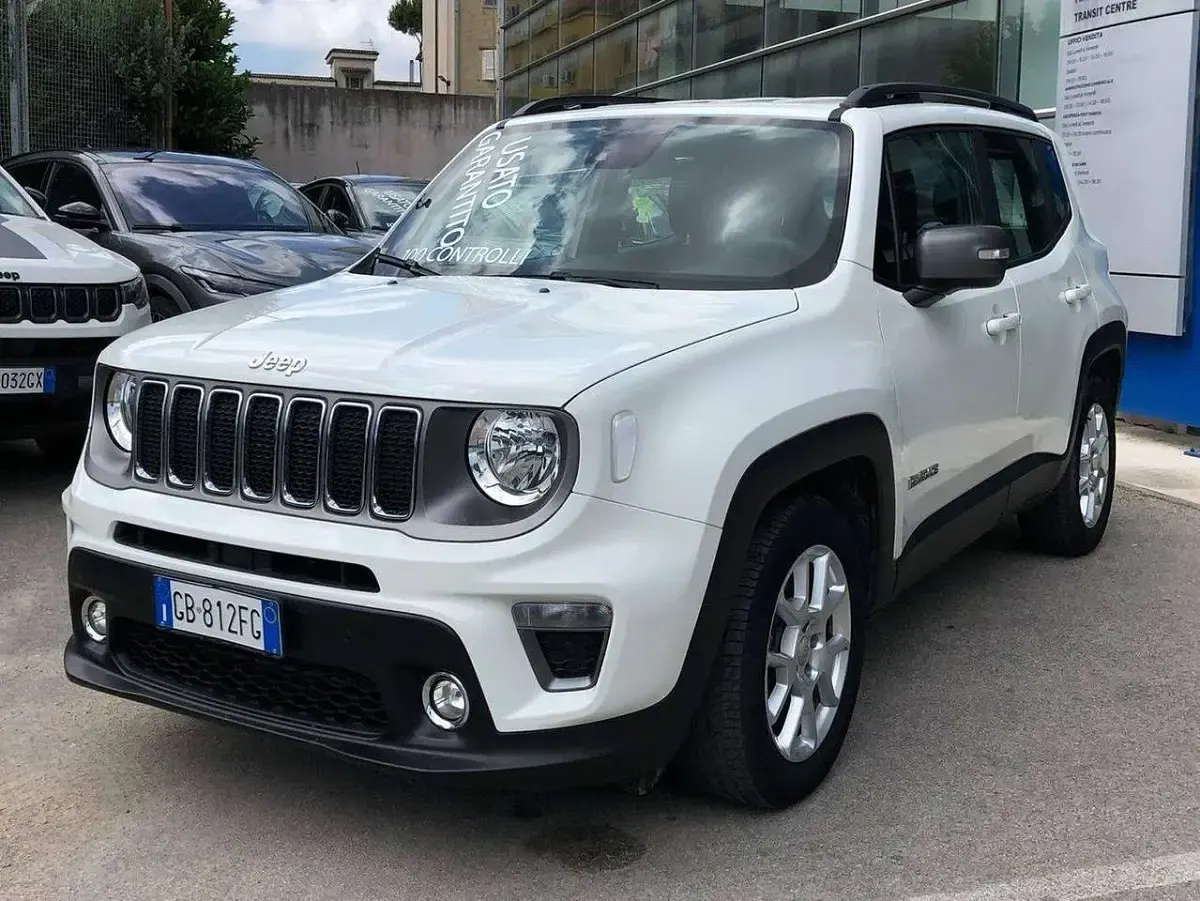 Usata Jeep Renegade Limited 120 CV (88 kW) 2020 Bianco SUV