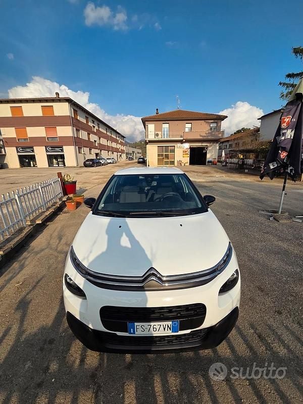 Usata Citroën C3 Feel 75 CV (55 kW) 2018 Bianco Utilitaria